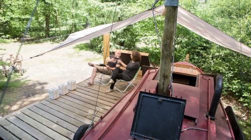 Bosboot vanaf voordek _ Camping Torentjeshoek.jpg