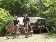 Bosboot houten fietsen _ Camping Torentjeshoek.jpg